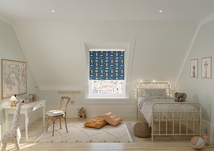 Blast Off, Spacebound - Twist&Fit Roller Blind - Image 8